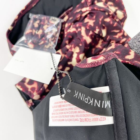 MinkPink NWT Retrospect One Piece Swimsuit Multi Color Size S - Picture 5 of 6